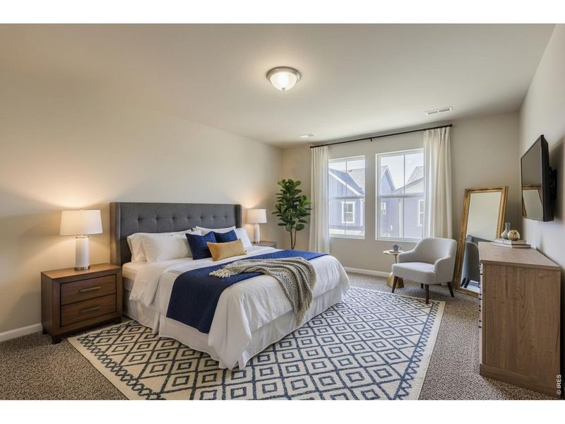 Furnished interior view inside a new home in Waterfield, Fort Collins (Image 12).