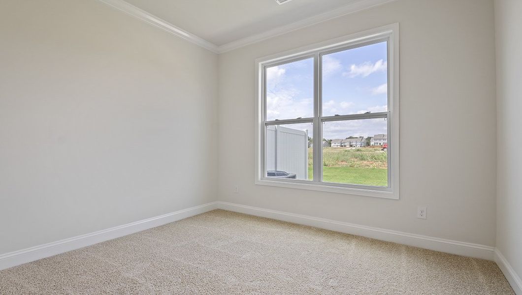 Spacious, unfurnished interior of a new home in Skybrook Corners, Huntersville (Image 20).