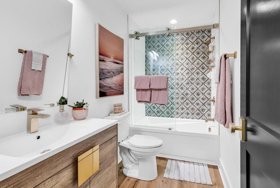 Furnished interior view inside a new home in , Georgetown (Image 25). Furnished interior view inside a new home in , Georgetown (Image 25).