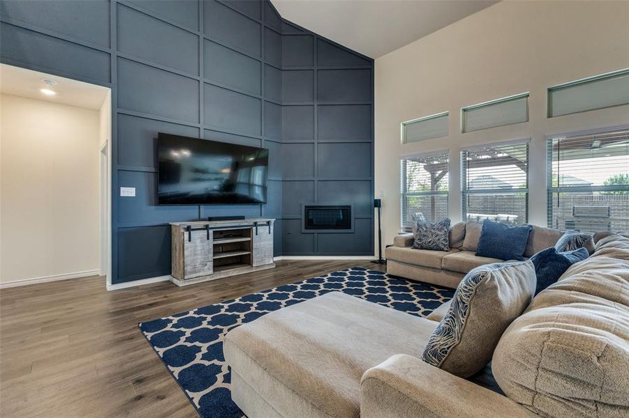 Furnished interior view inside a new home in , Little Elm (Image 11). Furnished interior view inside a new home in , Little Elm (Image 11).