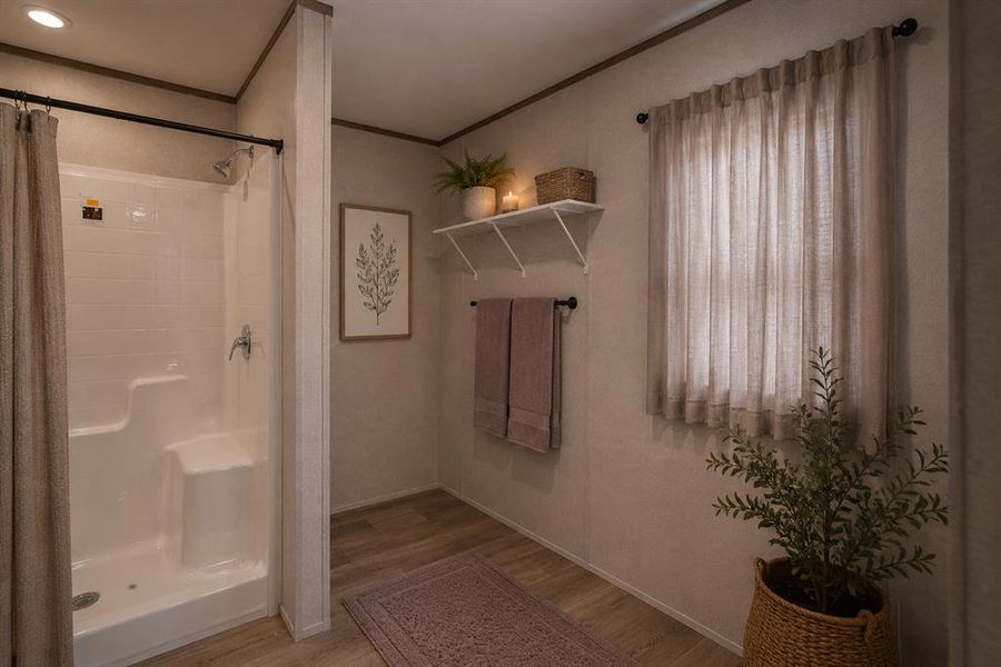 Furnished interior view inside a new home in , Azle (Image 29).