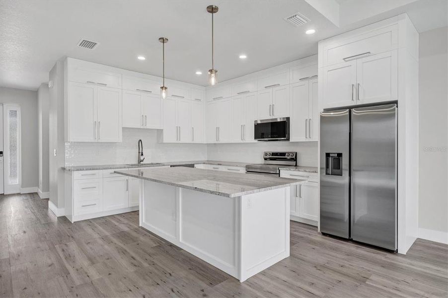 Furnished interior view inside a new home in , Rotonda West (Image 9).