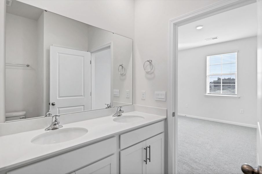 Furnished interior view inside a new home in Mulberry Landing, Orangeburg (Image 27).