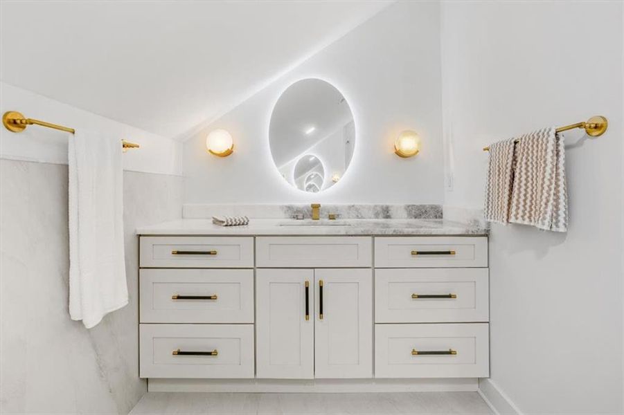 Furnished interior view inside a new home in , Canton (Image 21).