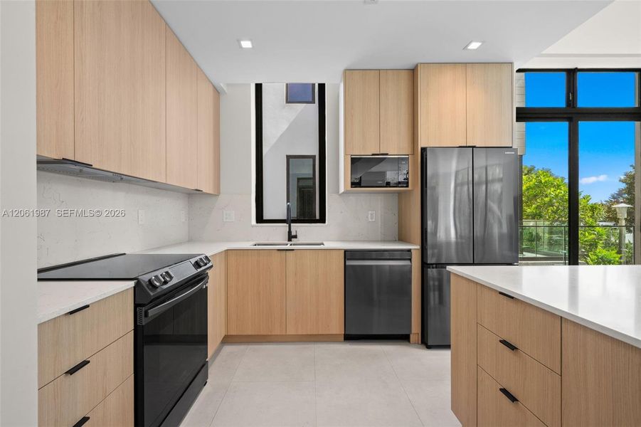 Furnished interior view inside a new home in , Miami (Image 14). Furnished interior view inside a new home in , Miami (Image 14).