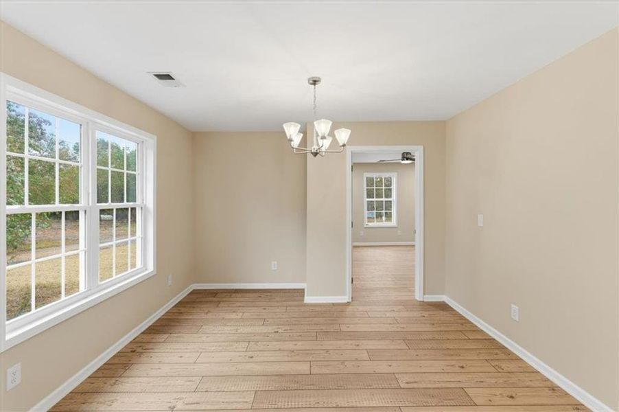 Spacious, unfurnished interior of a new home in , Taylorsville (Image 10).