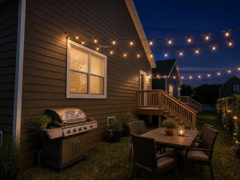 Backyard (staged) Backyard (staged)