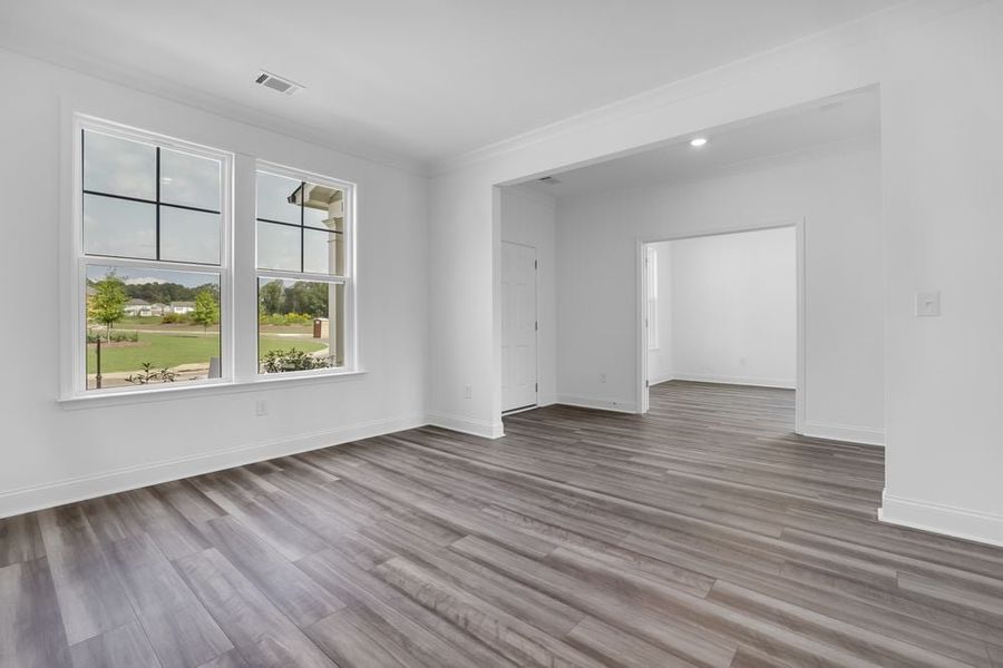 Spacious, unfurnished interior of a new home in Kennison Creek, Cumming (Image 26). Spacious, unfurnished interior of a new home in Kennison Creek, Cumming (Image 26).