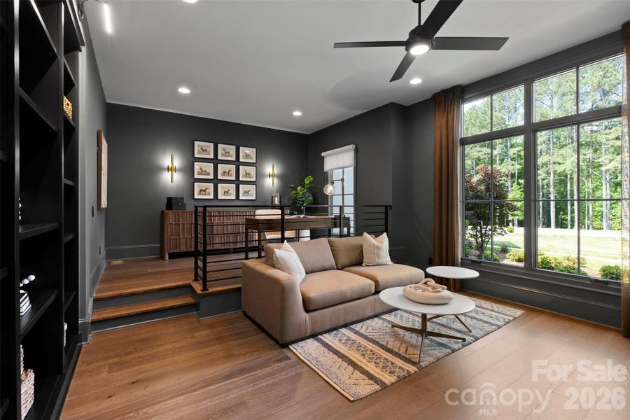 Furnished interior view inside a new home in , Charlotte (Image 9). Furnished interior view inside a new home in , Charlotte (Image 9).