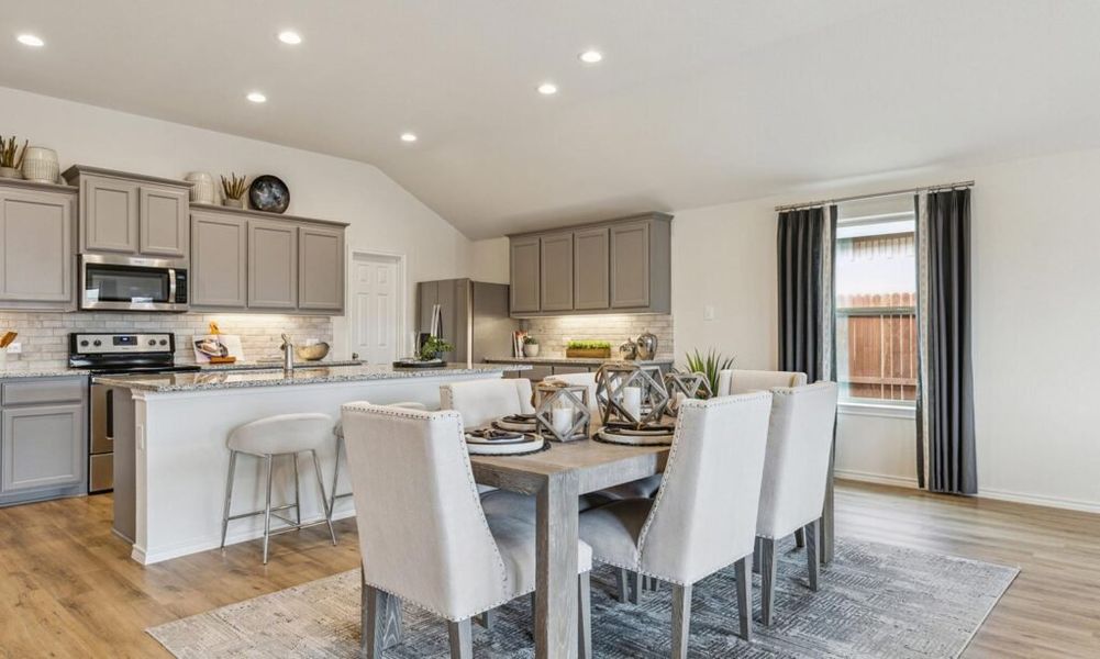 Front exterior of a new home in Rainbow Ridge, Fort Worth, TX, highlighting curb appeal (Image 16). Front exterior of a new home in Rainbow Ridge, Fort Worth, TX, highlighting curb appeal (Image 16).