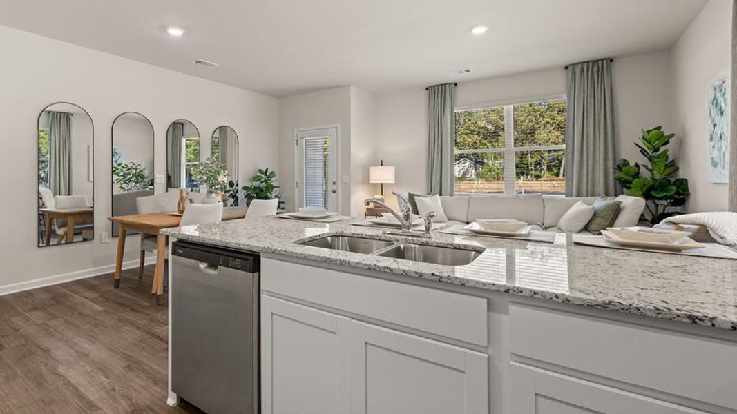 Furnished interior view inside a new home in Old Summerville Village, Rome (Image 11).