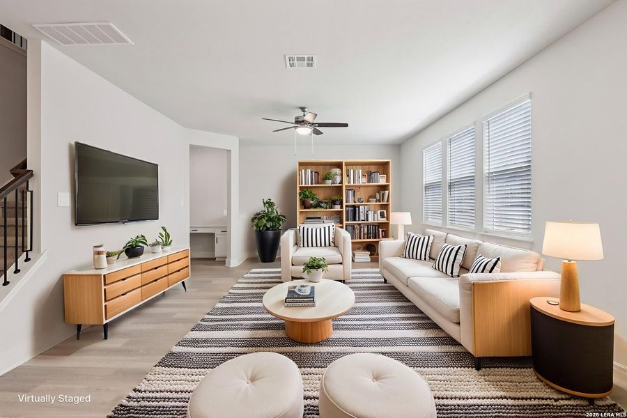 Furnished interior view inside a new home in Thomas Pond, San Antonio (Image 13).