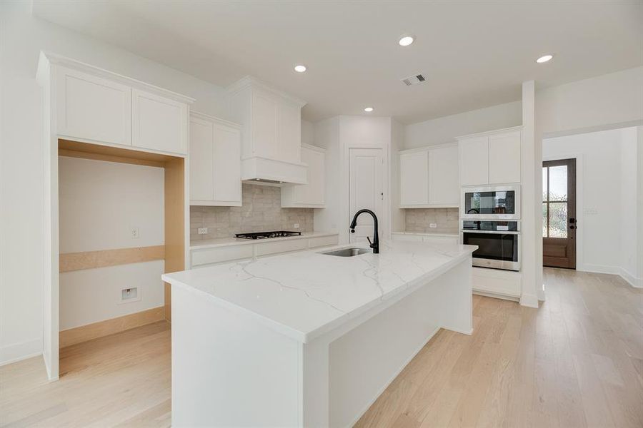 Furnished interior view inside a new home in Cottages of Celina, Celina (Image 6).