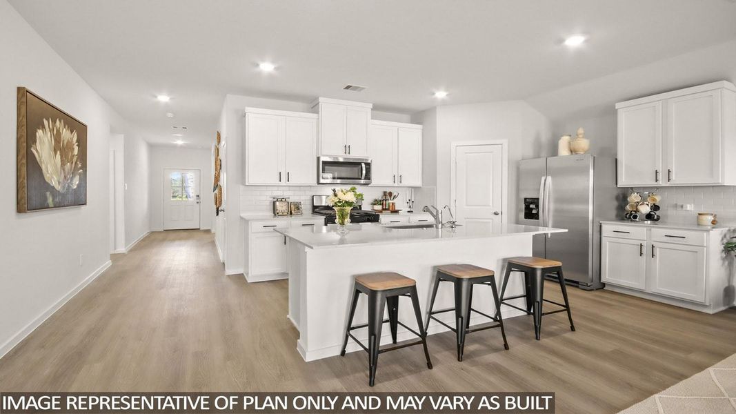 Furnished interior view inside a new home in Chapel Lakes, Montgomery (Image 8).