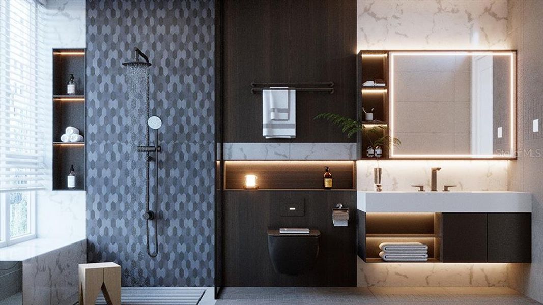 Furnished interior view inside a new home in , Ocala (Image 5).