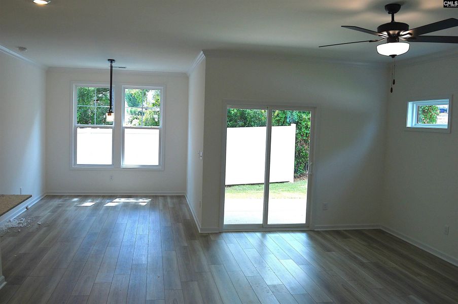 Spacious, unfurnished interior of a new home in Bickley Station, Irmo (Image 30).