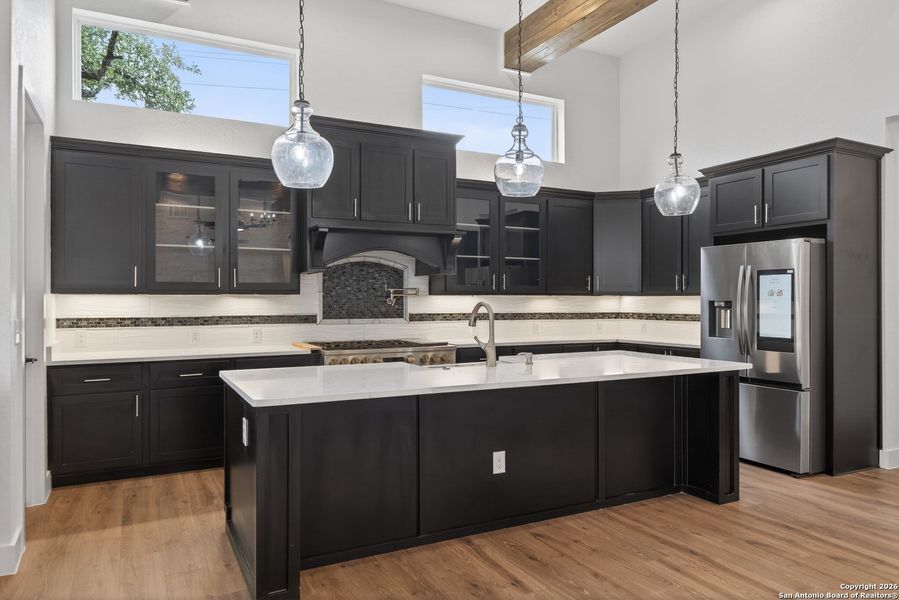 Furnished interior view inside a new home in , Blanco (Image 16).