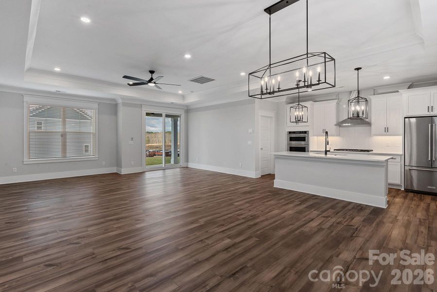 Spacious, unfurnished interior of a new home in Stoneridge Hills, Rock Hill (Image 13). Spacious, unfurnished interior of a new home in Stoneridge Hills, Rock Hill (Image 13).