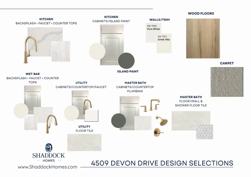Sample of building materials used in homes in Whitestone Estates, Parker (Image 3). Sample of building materials used in homes in Whitestone Estates, Parker (Image 3).