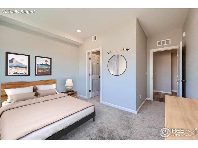 Furnished interior view inside a new home in , Longmont (Image 11).