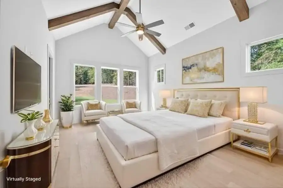 Furnished interior view inside a new home in The Manors, Jefferson (Image 11).