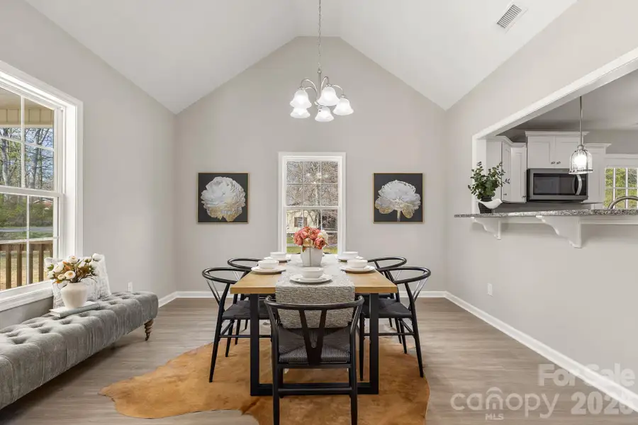 Furnished interior view inside a new home in , York (Image 4).
