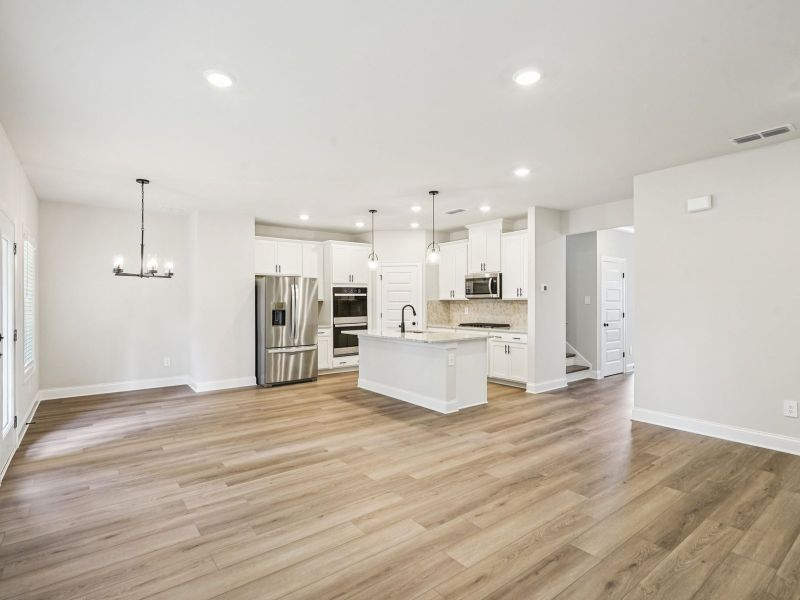 Spacious, unfurnished interior of a new home in Preserve at Mountain Creek, Pendergrass (Image 11).