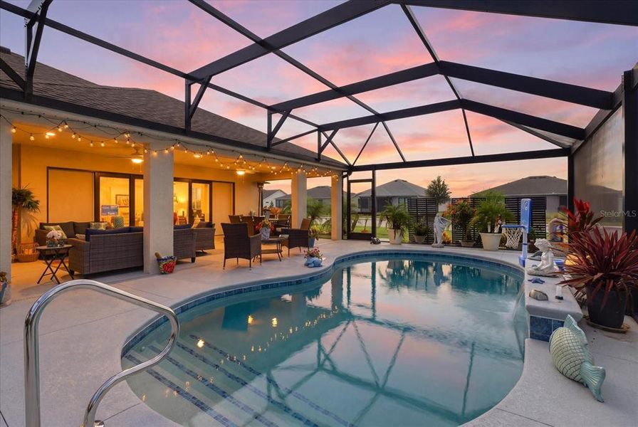 Exterior details and patio area of a home in , The Villages (Image 23).