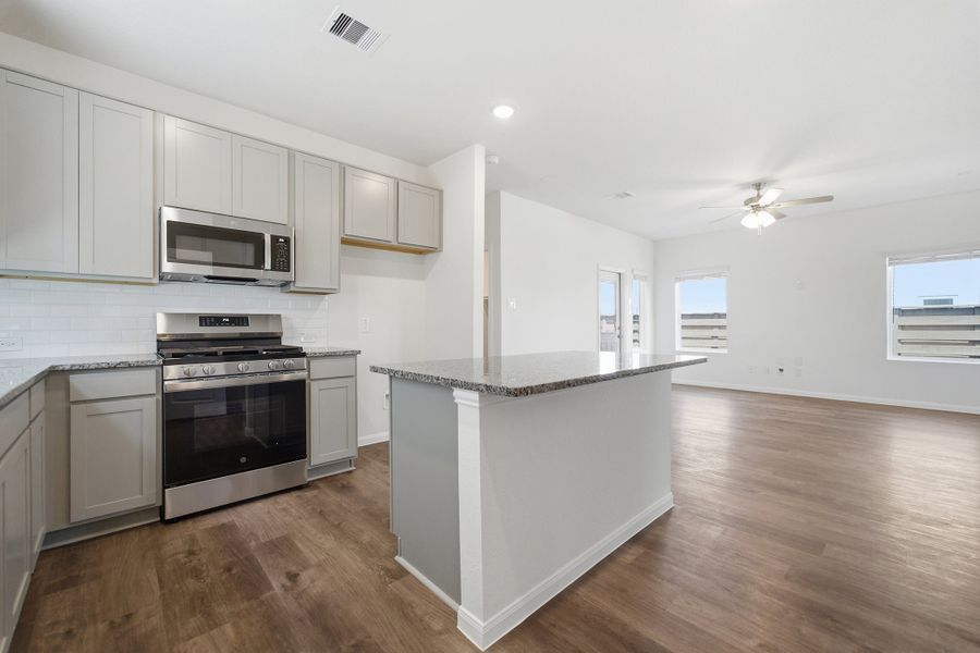 Representative furnished interior of a home built from the Ruby by CastleRock Communities in La Terra, Celina (Image 7).