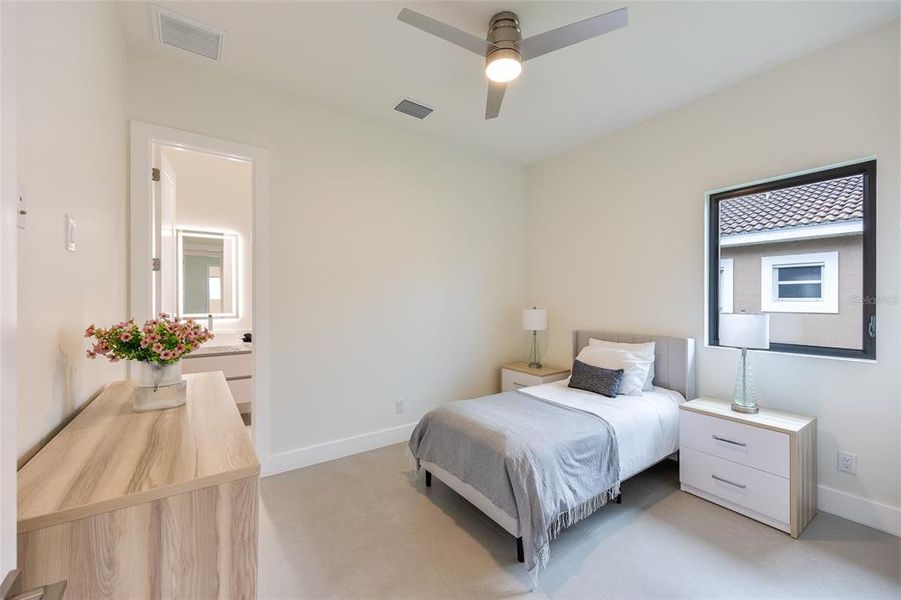 Furnished interior view inside a new home in , Cape Coral (Image 15).