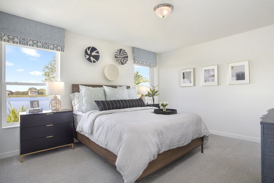 Representative furnished interior of a home built from the 1346 by KB Home in Robins Run, Lake Wales (Image 6).