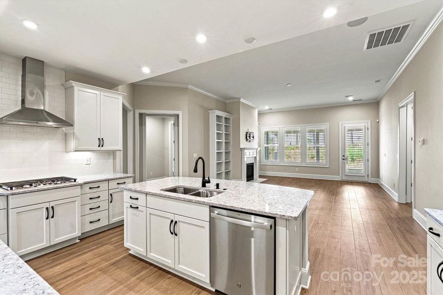 Furnished interior view inside a new home in , Charlotte (Image 10). Furnished interior view inside a new home in , Charlotte (Image 10).