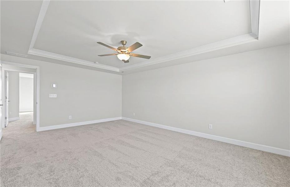 Spacious, unfurnished interior of a new home in Anderson Point, McDonough (Image 21).