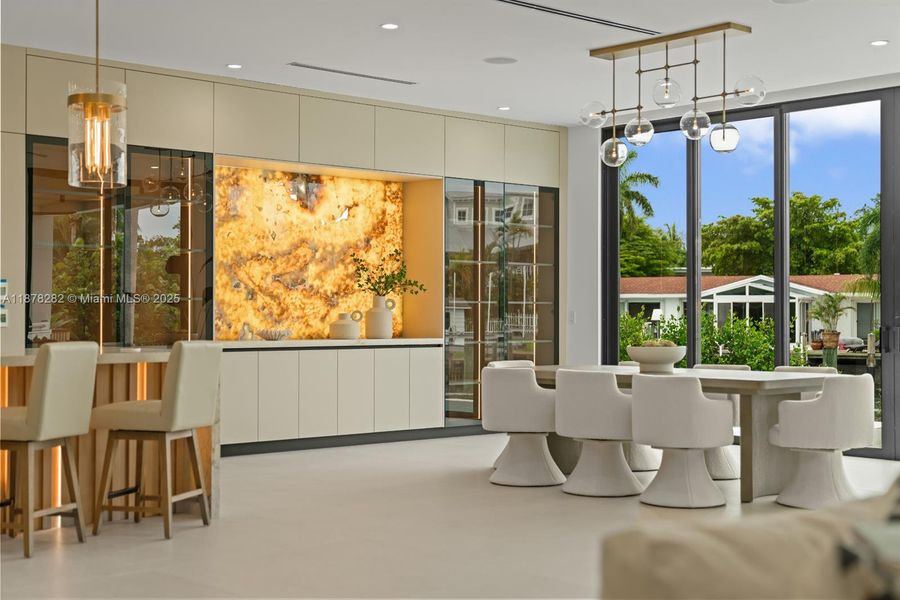 Furnished interior view inside a new home in , Wilton Manors (Image 13).