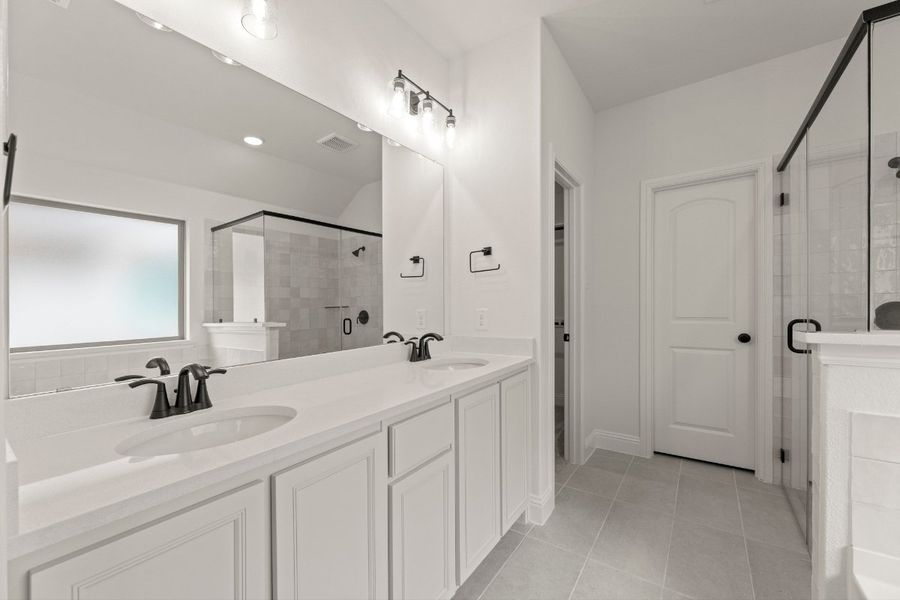 Representative furnished interior of a home built from the Stonegate by Pacesetter Homes in La Terra at Uptown Celina, Celina (Image 13).