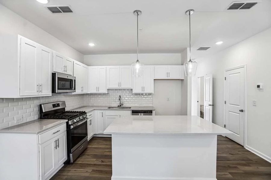 Kitchen featuring Timeless Collection Finishes