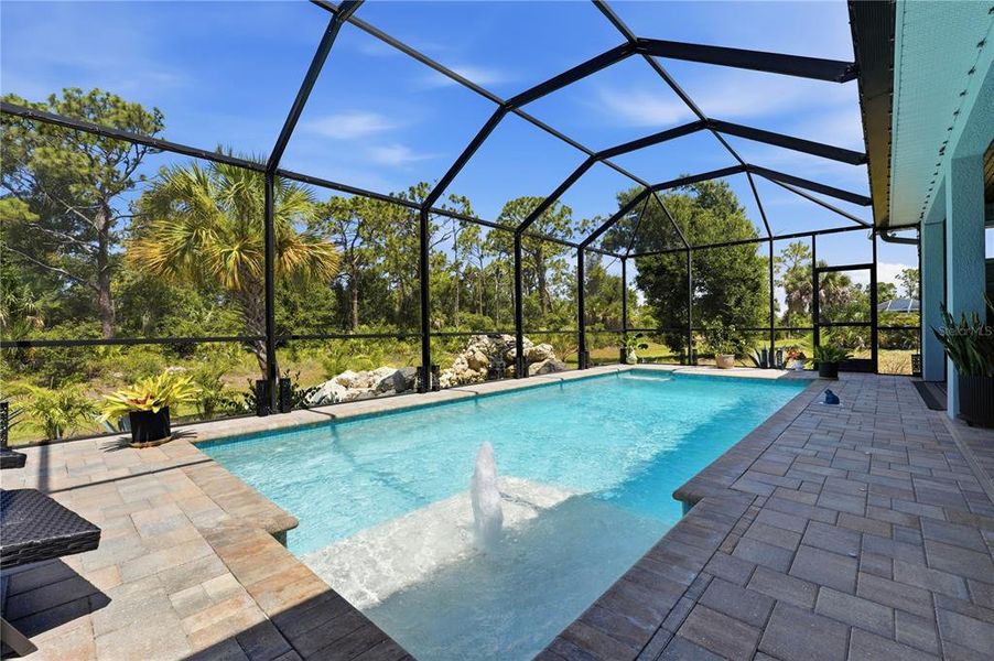 Exterior details and patio area of a home in , Rotonda West (Image 26).