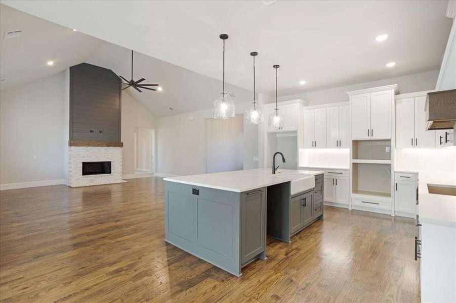 Furnished interior view inside a new home in , Sherman (Image 10). Furnished interior view inside a new home in , Sherman (Image 10).