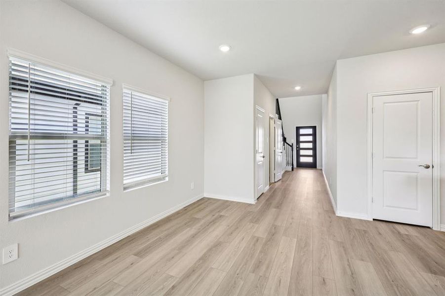 Spacious, unfurnished interior of a new home in Lakehaven - Spring Series, Farmersville (Image 19). Spacious, unfurnished interior of a new home in Lakehaven - Spring Series, Farmersville (Image 19).