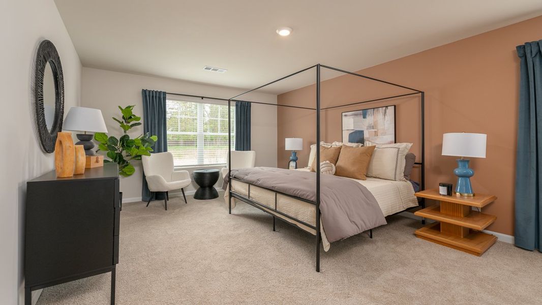 Furnished interior view inside a new home in Barrett Cove, Marietta (Image 14).