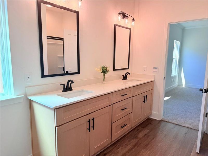 Furnished interior view inside a new home in Thunder Ridge, Dawsonville (Image 11).