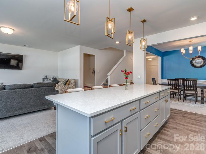 Furnished interior view inside a new home in , Statesville (Image 8).