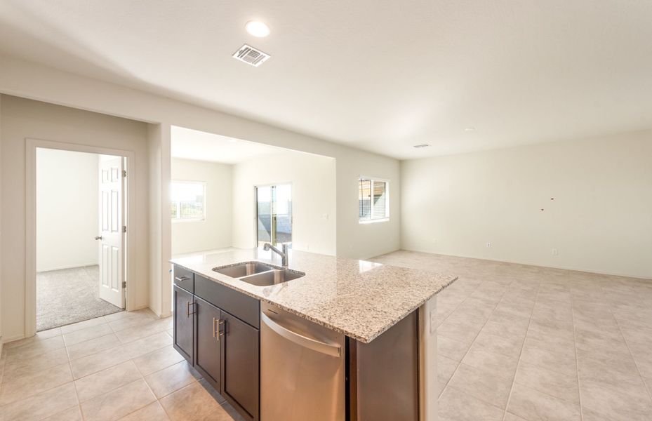 Furnished interior view inside a new home in Copper Falls, Buckeye (Image 4).