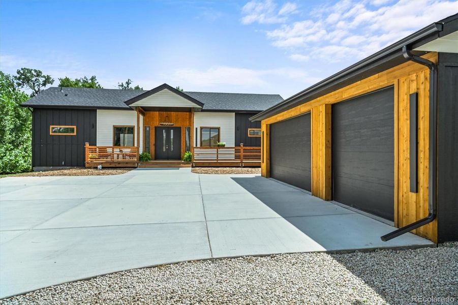 Exterior details and patio area of a home in , Golden (Image 22).