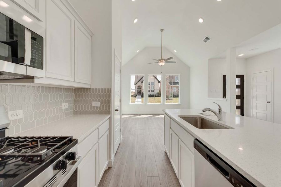 Furnished interior view inside a new home in Elevon, Lavon (Image 7).