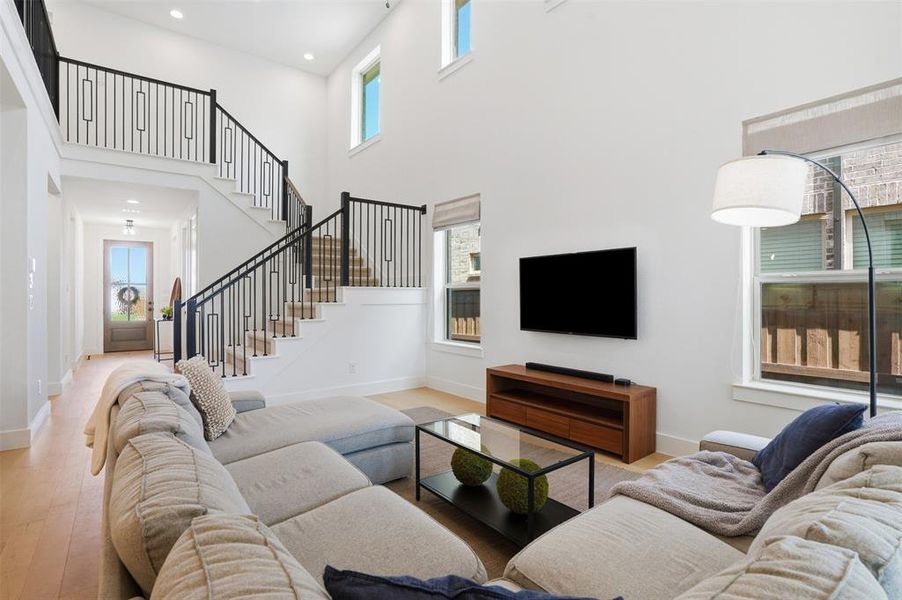Furnished interior view inside a new home in Ventana, Fort Worth (Image 17).