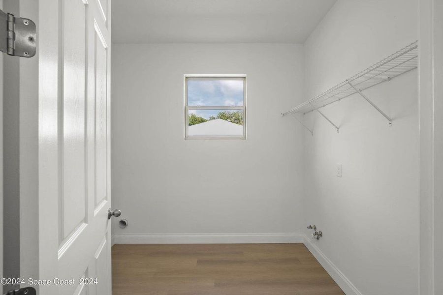 Model EE Laundry room