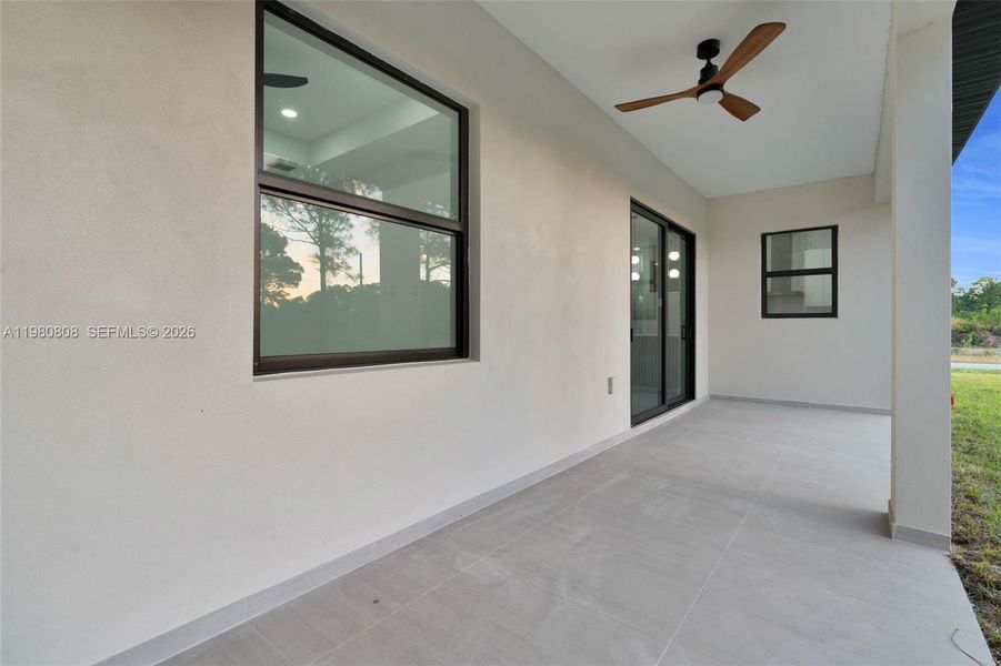 Exterior details and patio area of a home in , Lehigh Acres (Image 4).