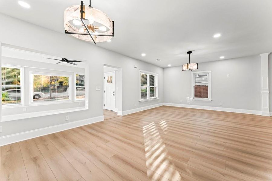 Spacious, unfurnished interior of a new home in , Atlanta (Image 27). Spacious, unfurnished interior of a new home in , Atlanta (Image 27).
