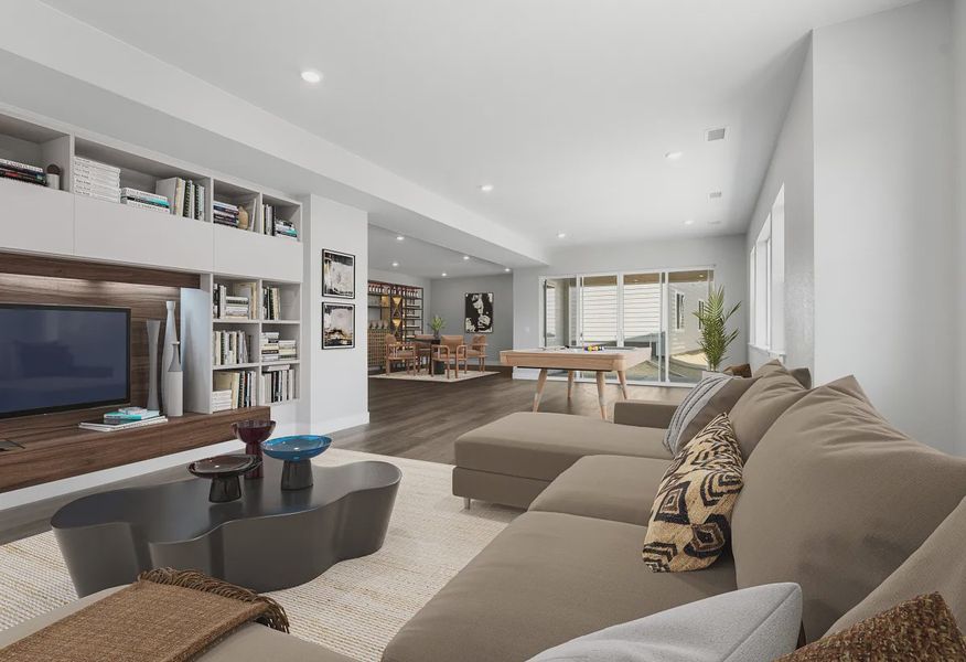 Homesite 7 Finished Basement - Virtually Staged - 9 of 11 Homesite 7 Finished Basement - Virtually Staged - 9 of 11